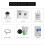 1080P HD Wireless IP Camera Wifi Intelligent comwork Remote Night Vision Home Shaking Machine 8