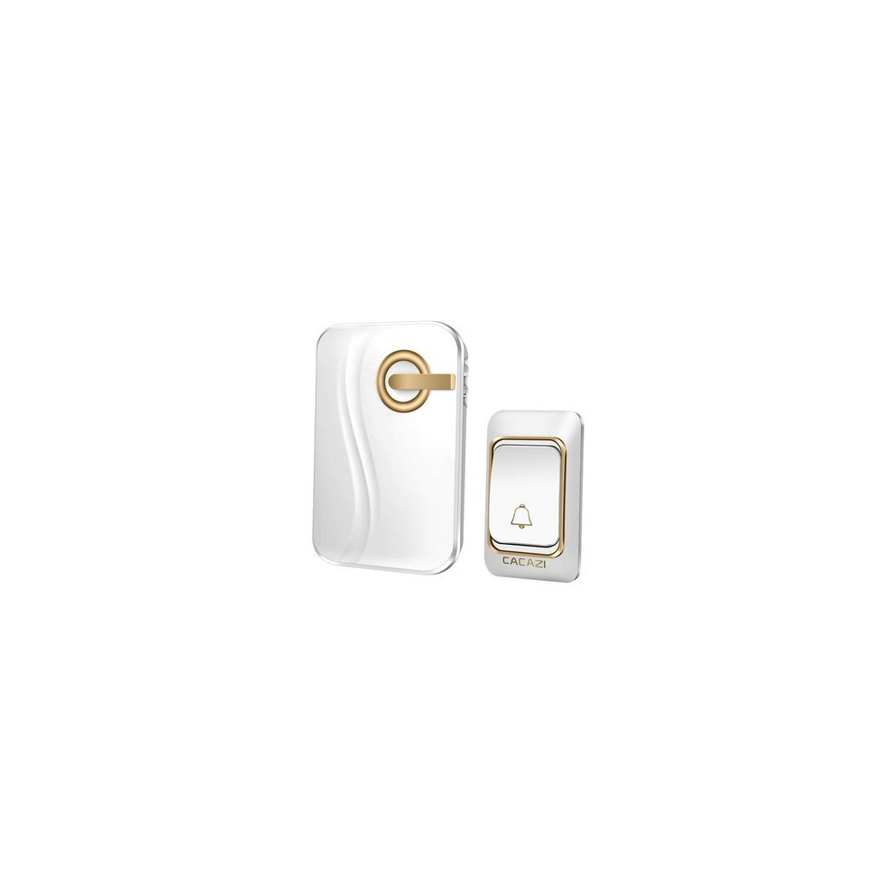 Wireless Doorbell Battery-Operated Waterproof With 4 Levels Volume Door Chime 200 Meters 4151093602711
