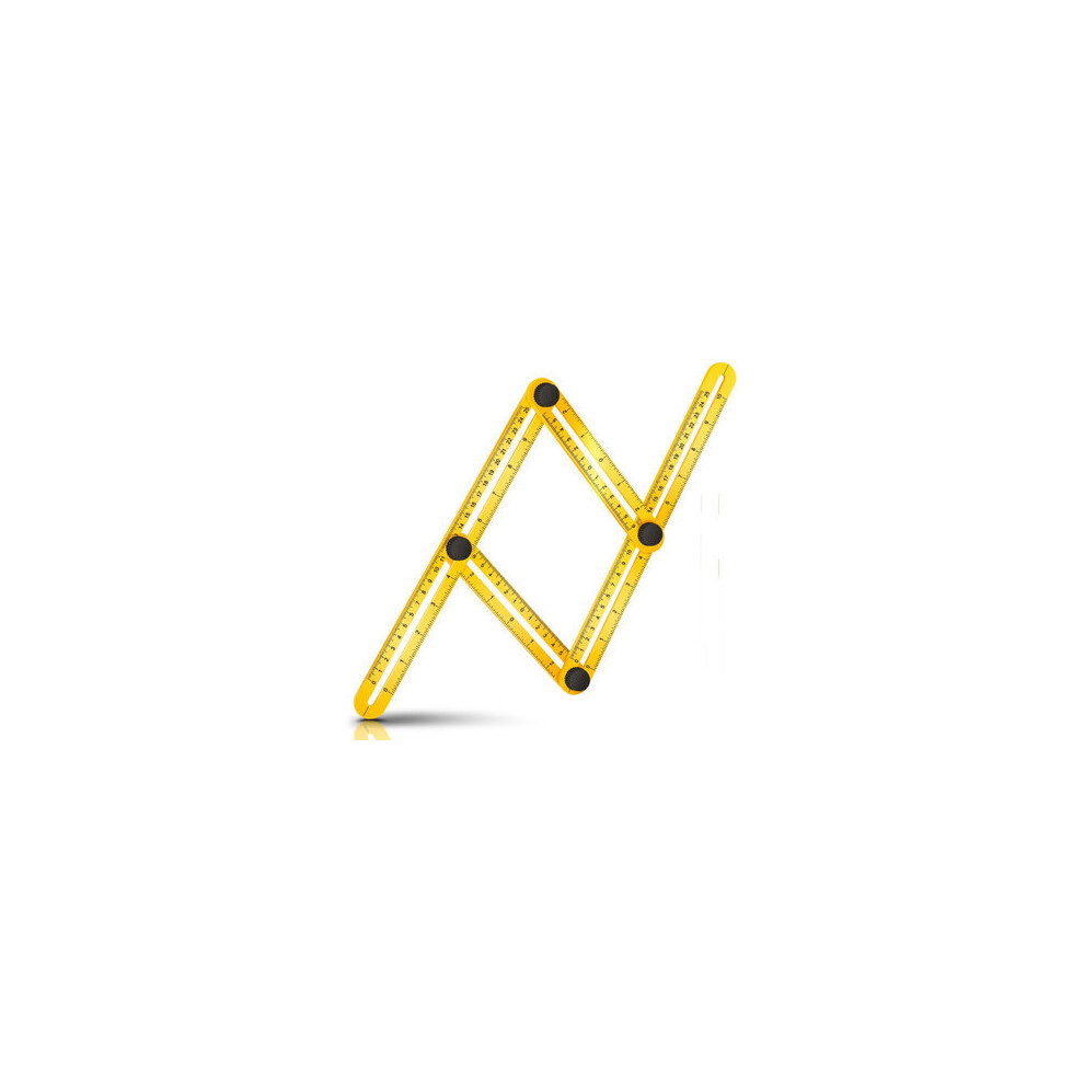 Multi Angle Measuring Ruler Measures All Angles Angleizer Measurement Template Tools 840079078230