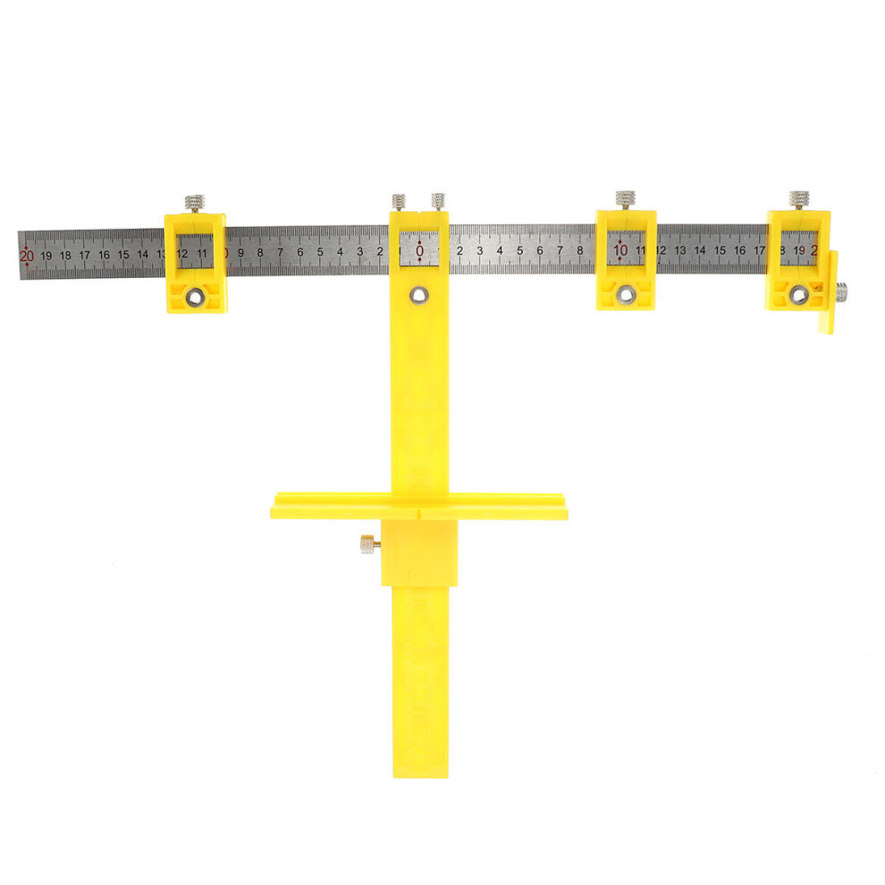 Woodworking Punch Locator Drill Guide Sleeve Cabinet Hardware Jig For Wood Dowelling Tool 840079349590