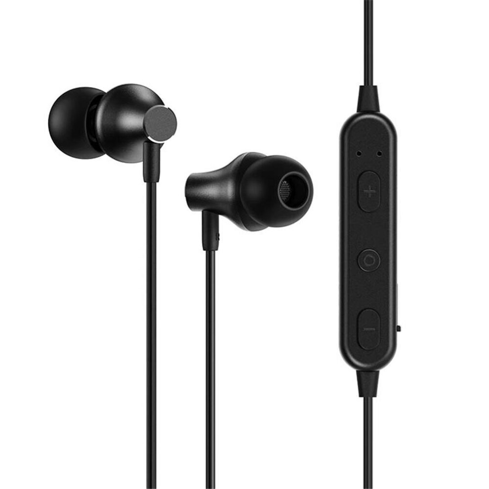 Be32 Bluetooth Sports Earphone Noise Cancelling Hifi Headset Neckband Headphone With Mic Color Black 4191026554243