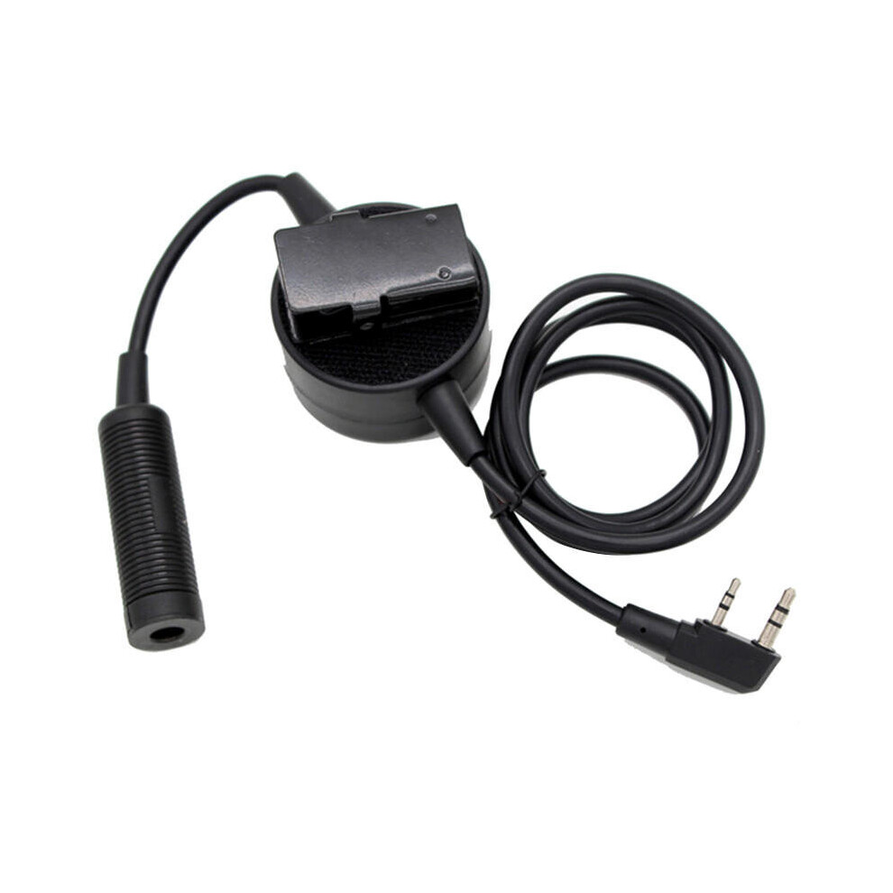Ptt Tci Walkie Talkie Headset Waterproof Round Ptt Microphone For Walkie Talkie Motorola Kenwood Tyt F8 Baofeng 5R Radio 4191026518306