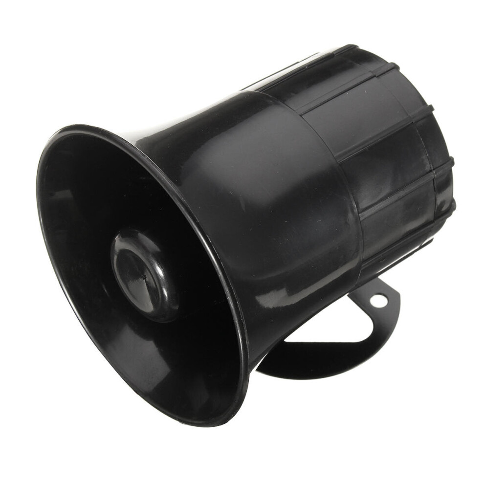 12V 3 Sounds Loud Siren Horn Tone Warning Alarm Amplifier Speaker For Car Motorcycle 5202984942344