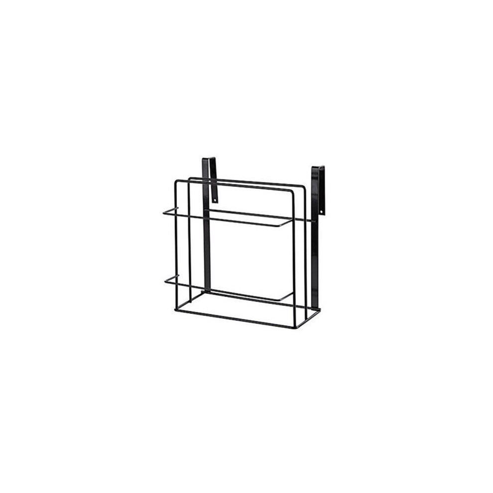 Kitchen Double Layer Towel Rack Hanging Holder Cabinets Shelf Chopping Board Storage Rack-image-OPC-P79C2B5-NEW