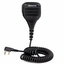 2 Pin Remote Speaker Mic for Kenwood Retevis H777 RT3/RT8 TYT Baofeng UV-5R 2 Way Radio Walkie Talkie C9050A
