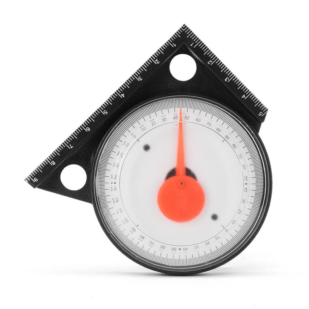 2Pcs Slope Inclinometer Protractor Tilt Level Meter Angle Finder Clinometer Gauge Measurement 840079078414