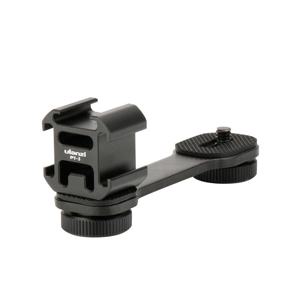 Pt-3 Metal Extention Bar Flash Bracket With 3 Cold Shoe Mounts Light 4191026520408
