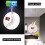 Smoke Detector Home Security Fire Alarm Photoelectric Sensor Battery Operated 3