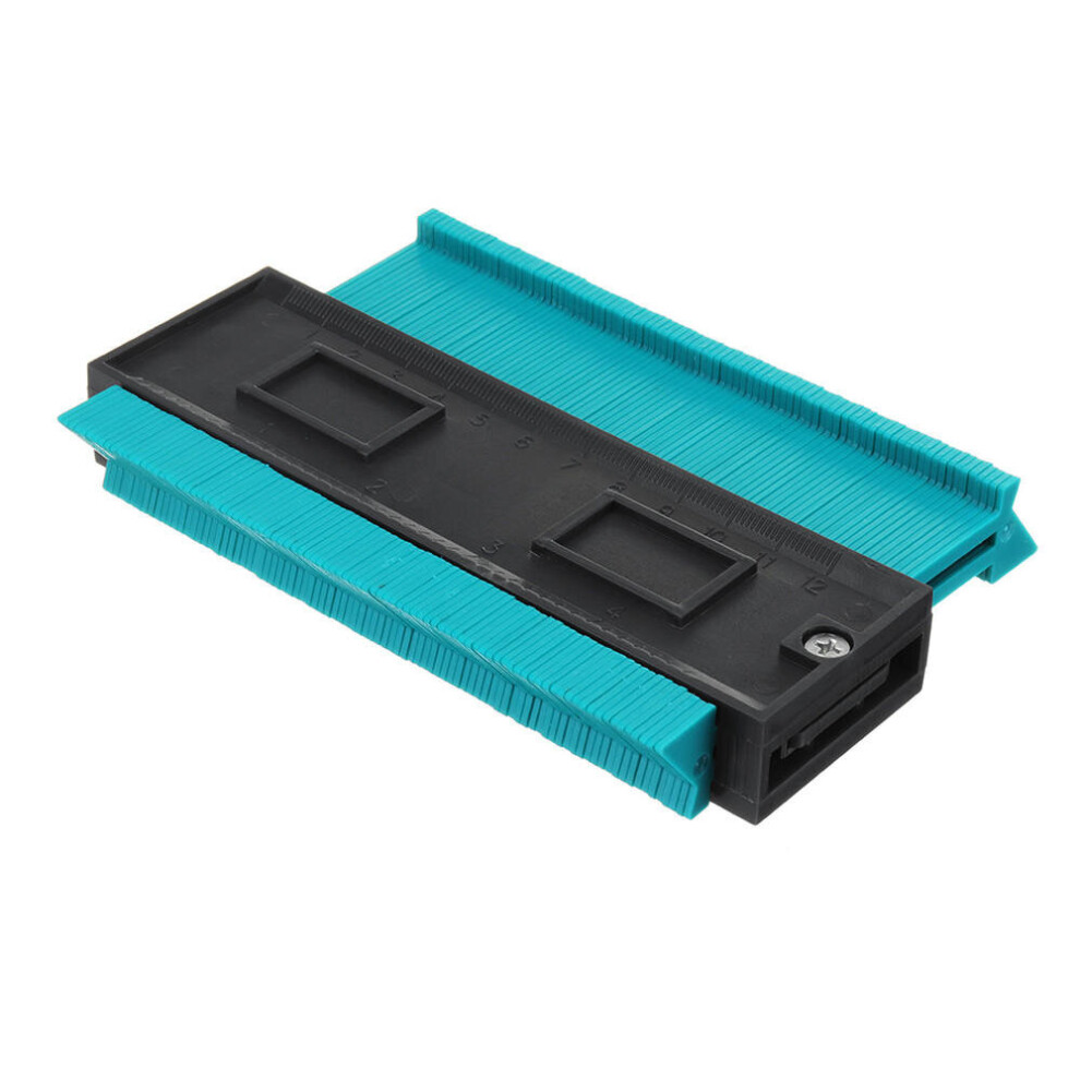 5 Inch Contour Profile Gauge Tiling Laminate Tiles Edge Shaping Wood Measure Ruler 6901722566208