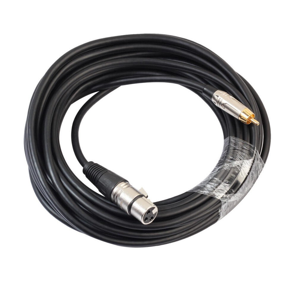 3M Tr042wf Rca Male To Canon Microphone Mixer Data Extension Cable 4191026531350