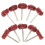 20pcs Red Buffing Polishing Wheel for Dremel Rotary Tool 3