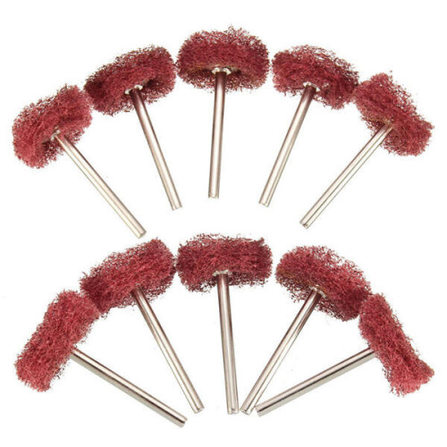 20pcs Red Buffing Polishing Wheel for Dremel Rotary Tool 2