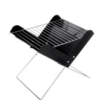 Portable Charcoal BBQ Grill Outdoor Camping Picnic Barbecue Cooking Folding Tool