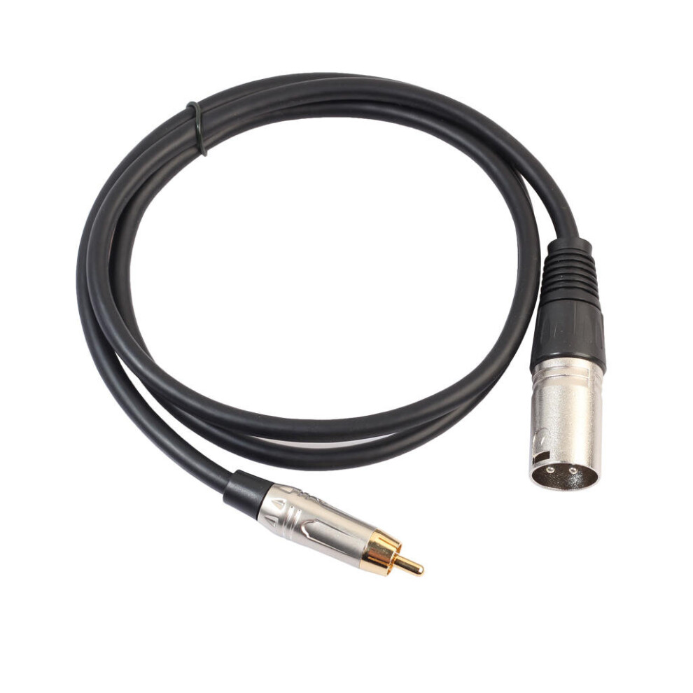 Tr042wm Rca Male To Canon Microphone Mixer Audio Extension Cable 1 M 4151093618477