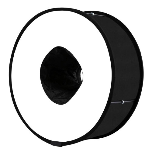 PU5145 45cm Ring Softbox Speedlight Round Style Flash Light Foldable Soft Flash Light Diffuser 2
