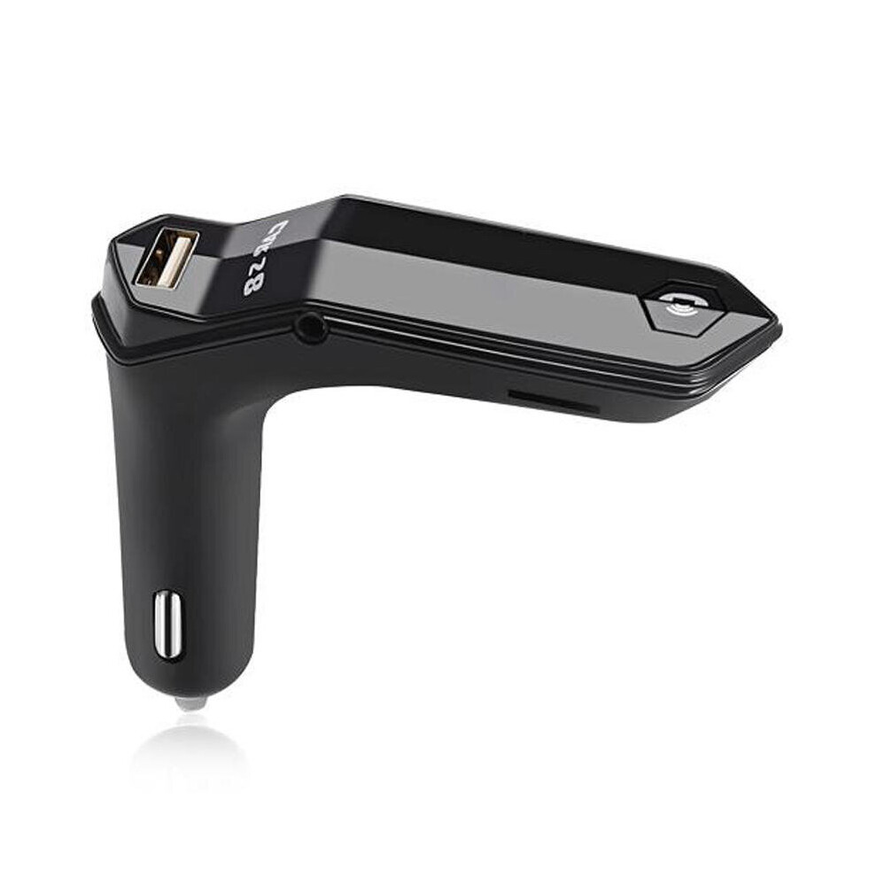 5V 3.1A S8 Hands-Free Car Fm Transmitter With Bluetooth Color Black 840079313638