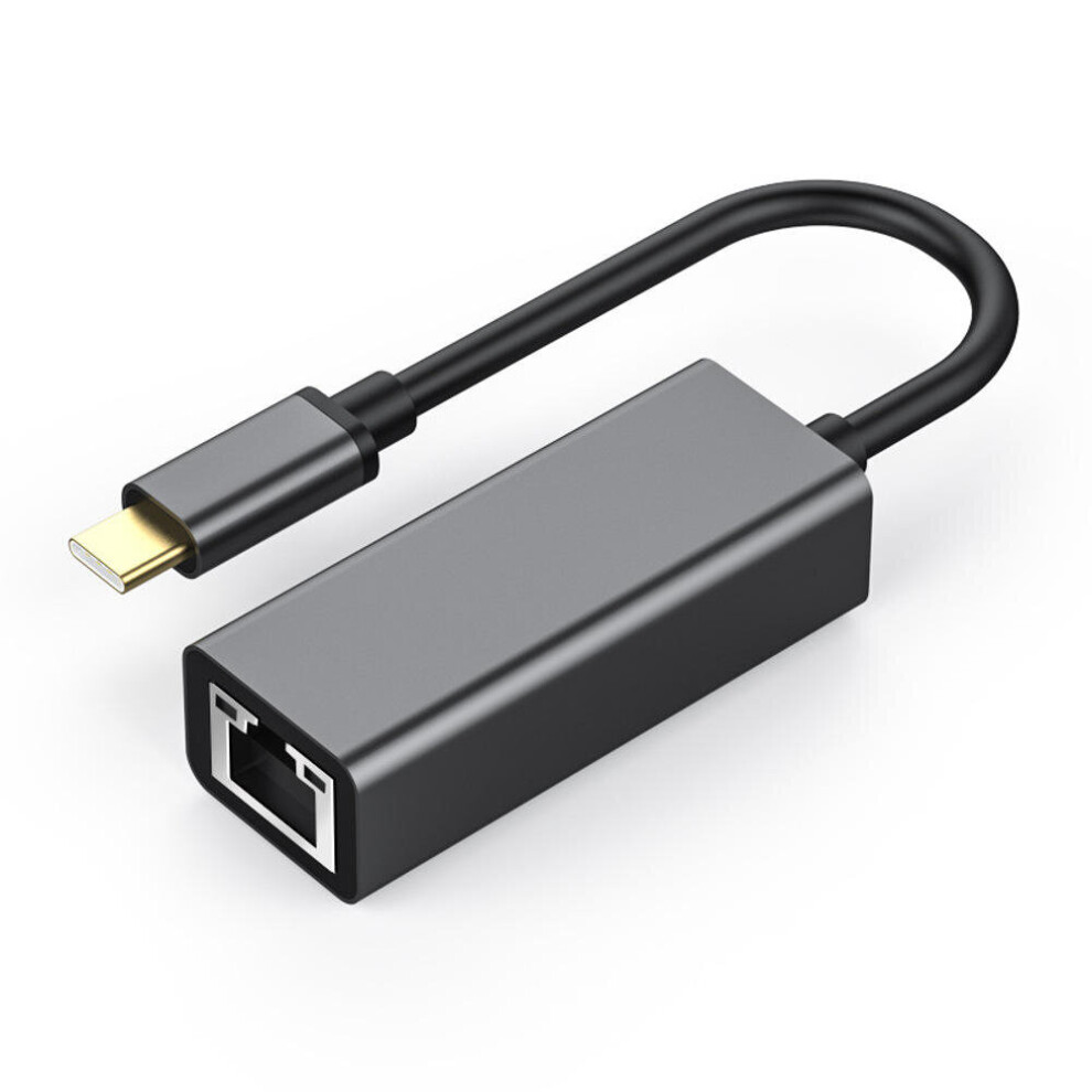 S3 Type-C To Rj45 Gigabit Ethernet Network Card Interface Adapter For Smartphone Tablet Laptop 4151093643790