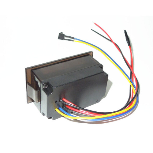 DC6-120V Waterproof Electricity / Voltage / Temperature Three-in-one Table Vehicle Multi-function Meter 2