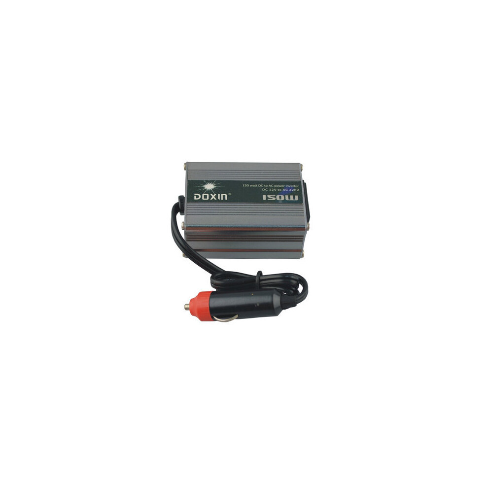 150W Car Dc 12V To Ac 220V Power Inverter - Silver 5202984944898