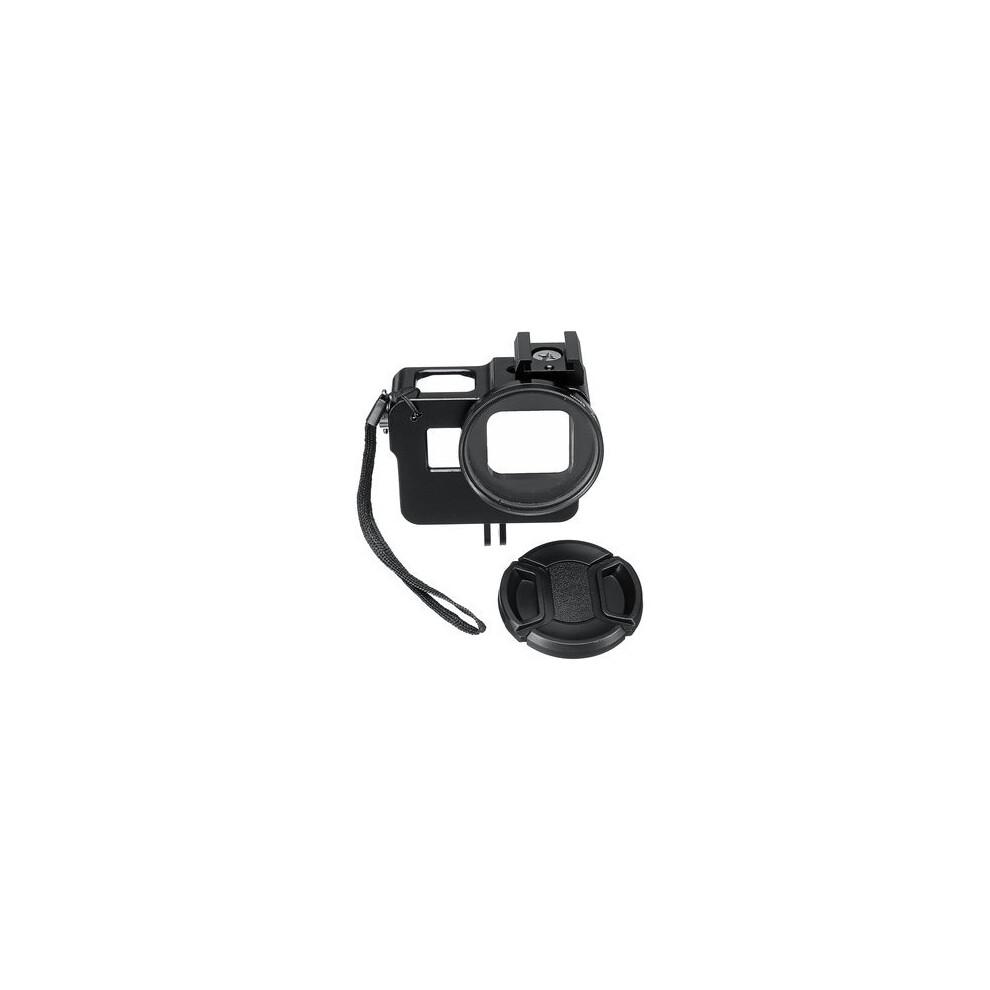 Aluminum Alloy Protective Case Housing Frame 52Mm Vu Lens Cap For Gopro Hero 7 6 5 Action Camera 4191026519884
