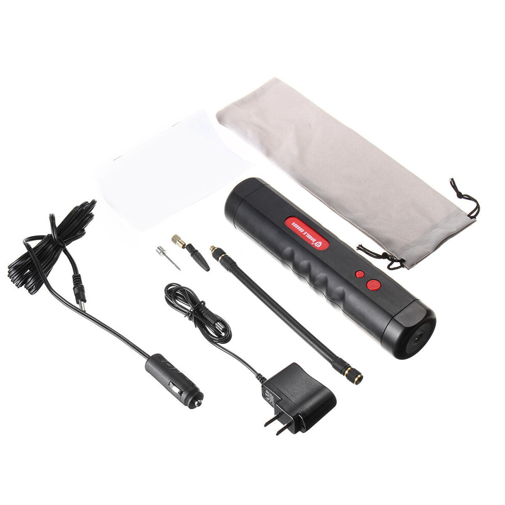 Led Car Inflator Pump Mini Electric 120Psi Tyre Pressure Gauge Bike Tire Inflatable Air Compressor Light 4191026506686