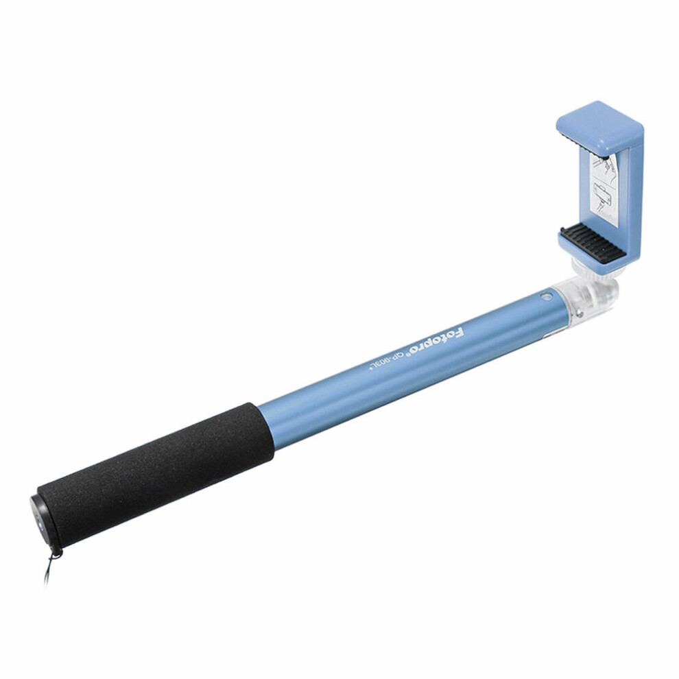 Qp-903L Extendable Telescopic Monopod Selfie Pole Stick Selfie Stick For Phones Blue 4151093614073