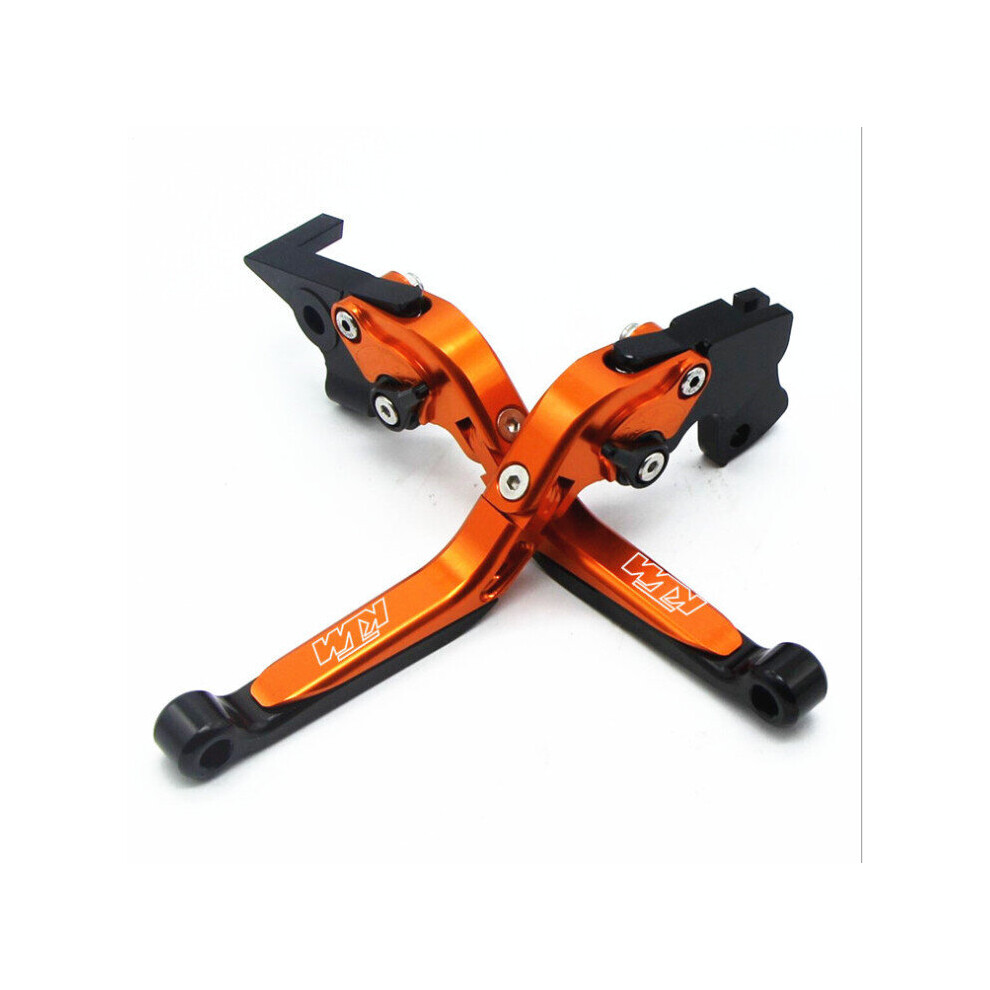 Cnc Adjustable Brake Clutch Levers For Ktm Duke 125 Duke 200 Duke 390 4191026512519