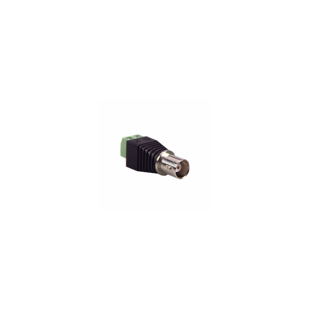 Bnc Female Jack Coax Cat5 Cat6 Cctv Coaxial Camera Video Balun Av Screw Terminal Connector 4151093675609