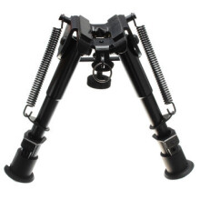 Adjustable Stud Spring 6"-9" Bipod Picatinny Rail Fit Standard 20mm Rail Mount
