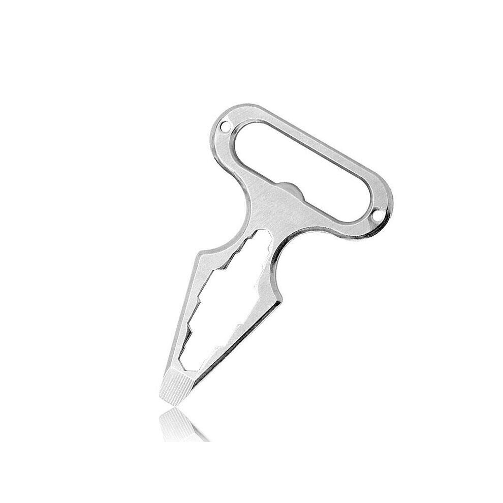 2PCS Outdooors EDC Wrench Tool Portable Pocket Tool Multifunctions Screwdriver Bottle Opener Survival Gear