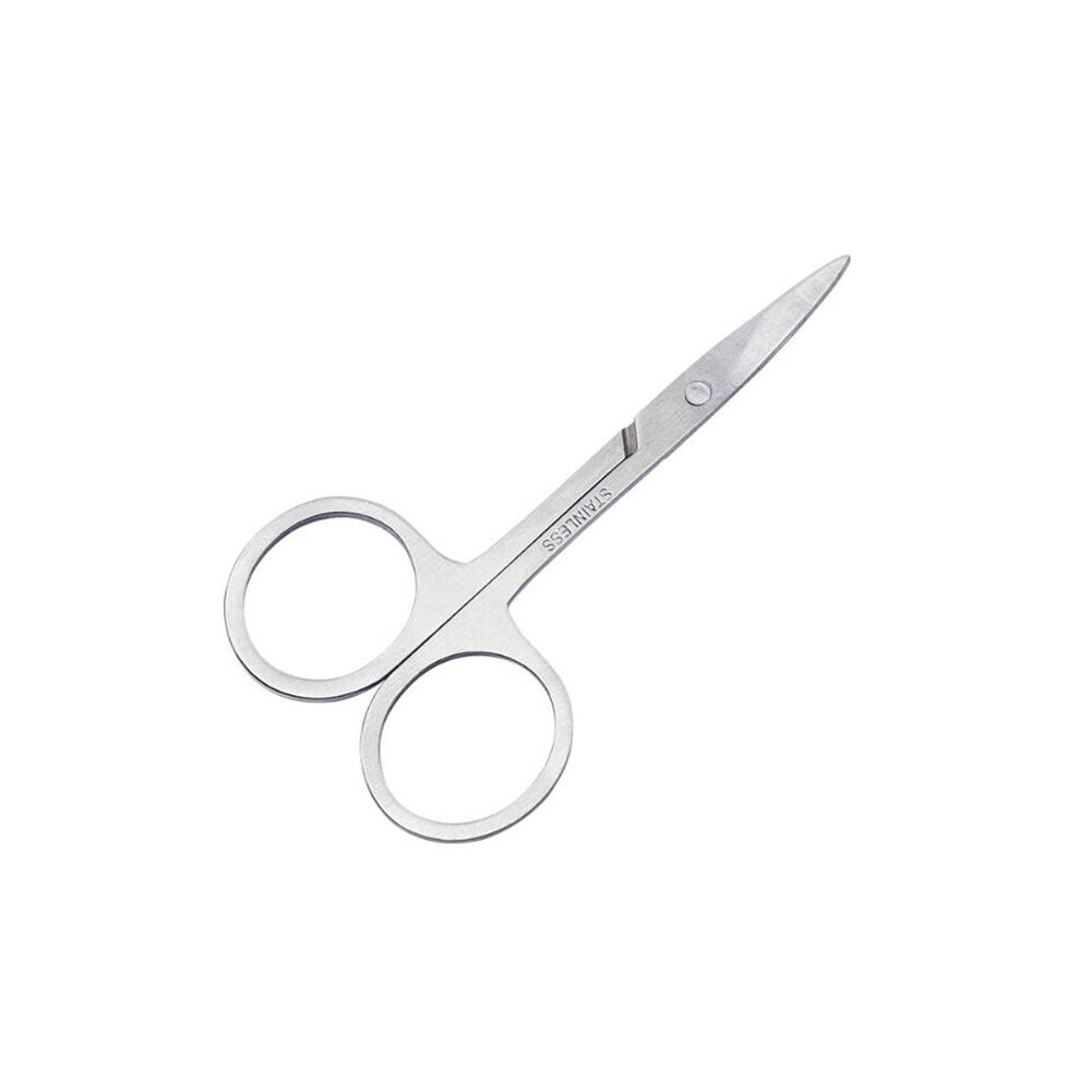 8Pcs Stainless Steel Manicure Scissors Cutter Eyebrow Scissor Eyebrow Trimmer Eyebrow Eyelashes Nose Hair Scissor