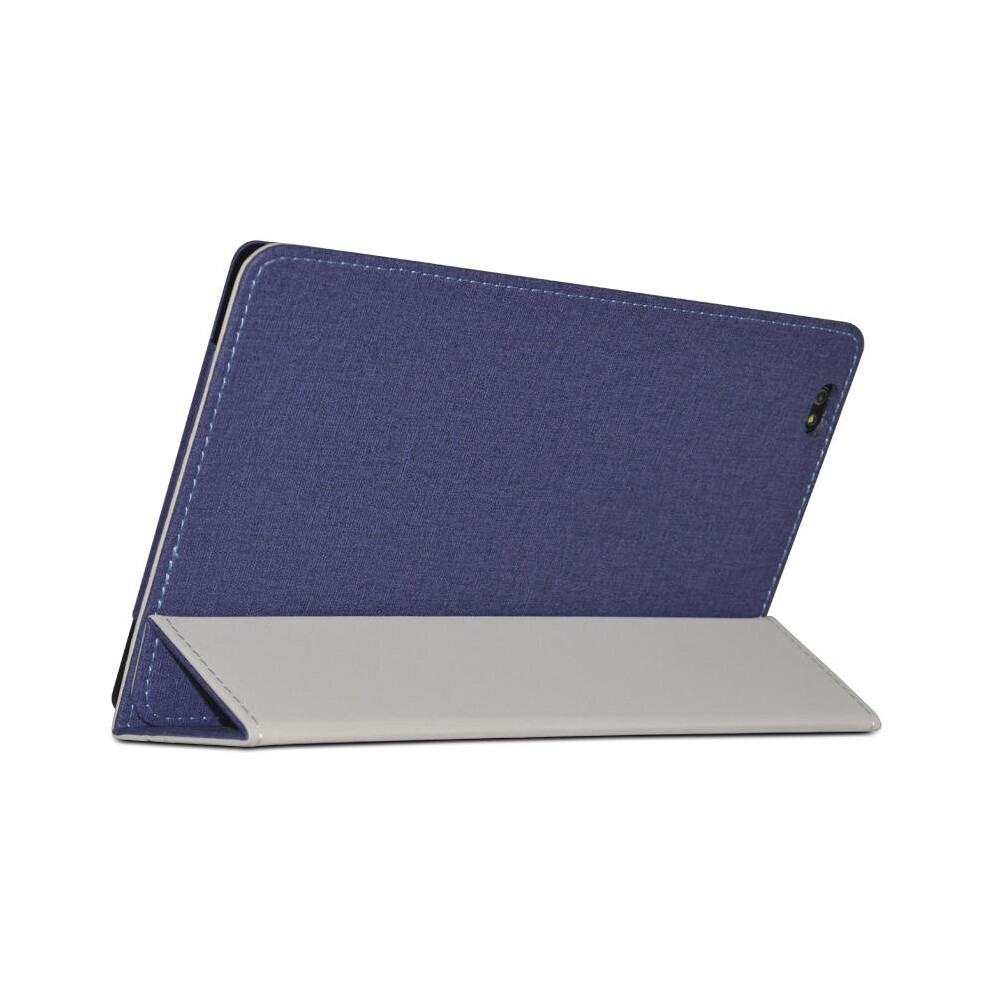 Pu Leather Folding Stand Tablet Case Cover For Teclast P10s Tablet Blue 7082497831964