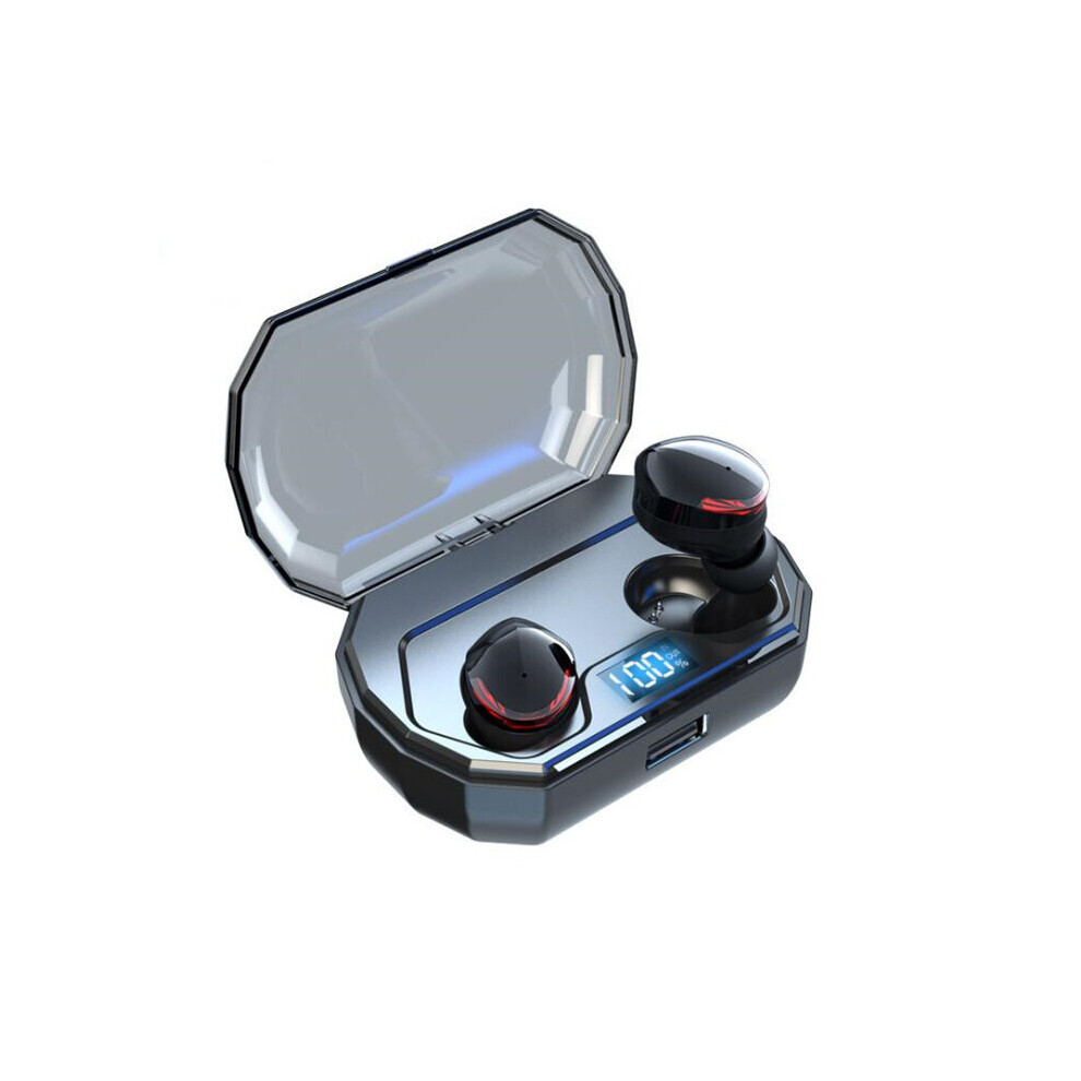 Digital Display Bluetooth Earphone Waterproof Bluetooth Headset 6901722568455