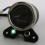 Motorcycle Odometer Speedometer LCD Digital Gauge W/ Light USB Charger Interface 7