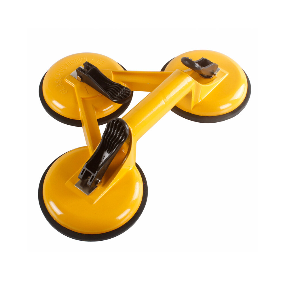 Triple 3 Claw Locking Vacuum Suction Cup Glass Tile Lifter Remover Carrier Repair Tool 840079081919