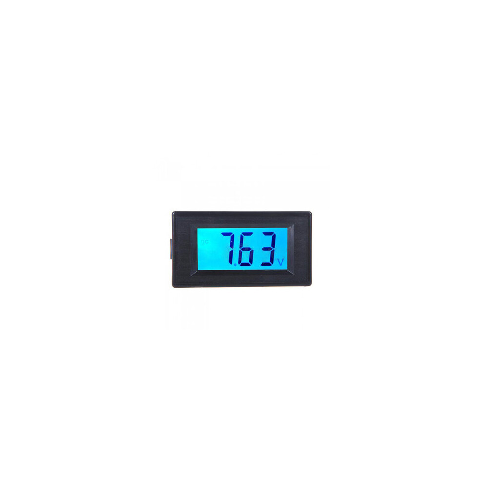 Ddh-30L Lcd Voltage Tester Digital Display Voltmeter Digital Lcd Dc Voltage Meter Dc 7.5-20V Blue Backlight Instrument Meter Tool 840079351326