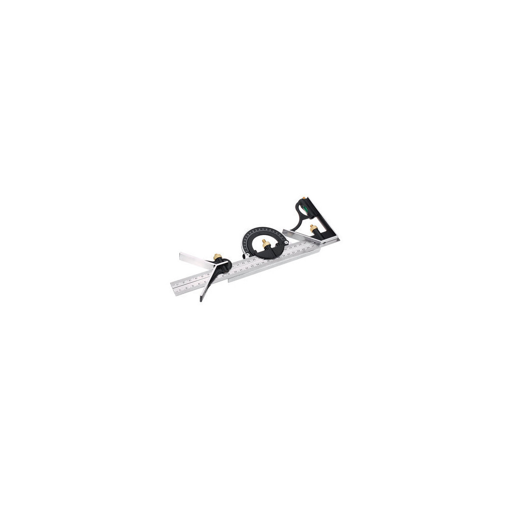 300Mm Multi-Function Combination Square Angle Ruler High Precision Protractor Carpenter Measuring Tool 869692700793