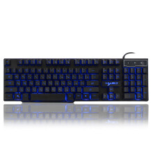 R8 104 Key USB Wired RGB Backlit Russian + English Design Gaming Keyboard for PC Laptop