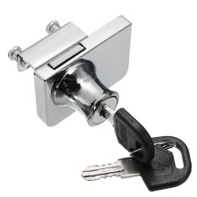 Single/Double Glass Cabicom Door Lock Cam Key Showcase Display Locking with 2 Keys