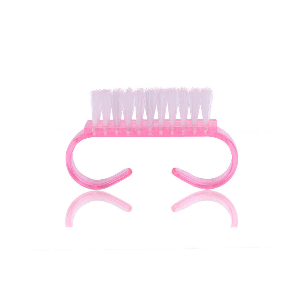 6Pcs Plastic Nail Dust Clean Cleaning Brush Pedicure Round Head Cleaning Brush Nail Accesories Tool-image-OPC-P79C68V-NEW