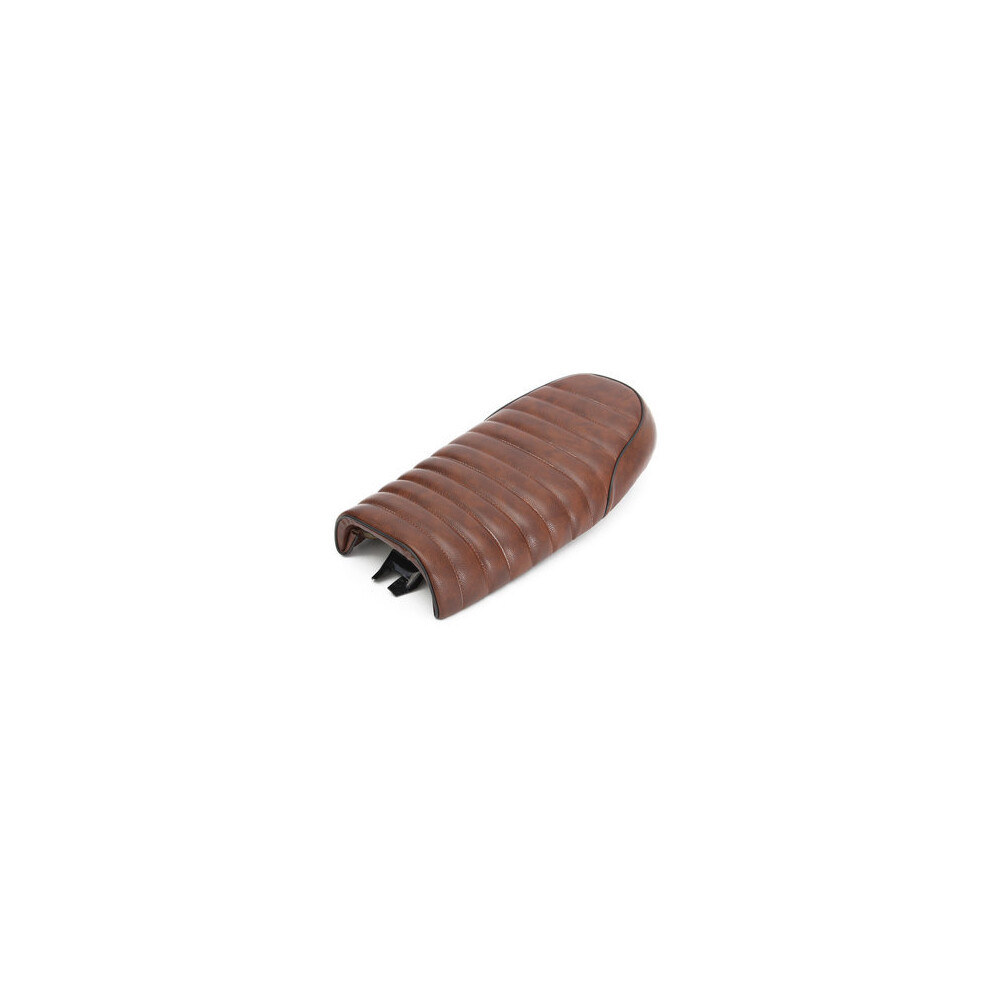 Flat Vintage Saddle Cafe Racer Seat For Honda Cb200 Cb350 Cb500 Brown 4191026511864