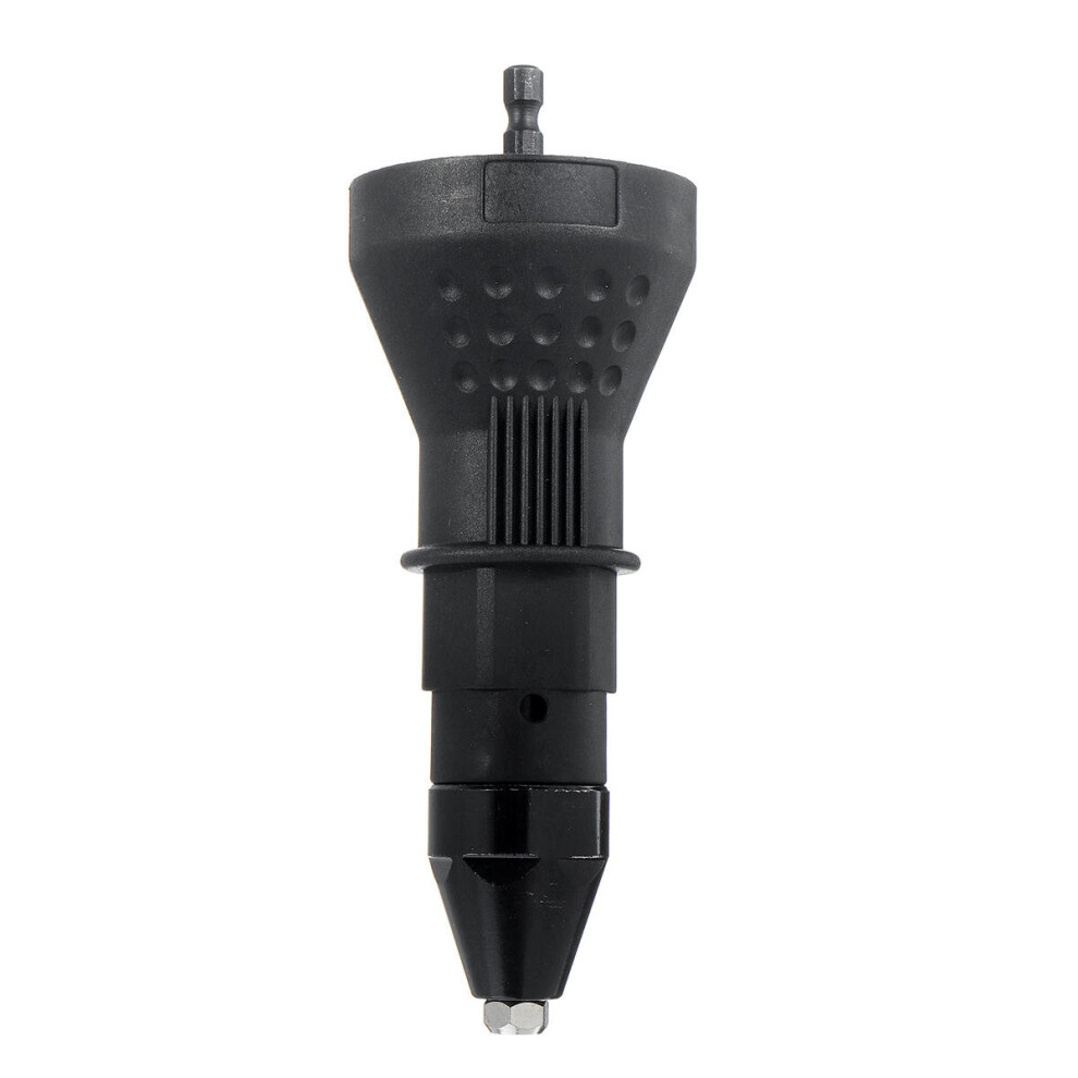 Black Rivet Adapter Electric Nut Riveting Riveter For Cordless Drill Insert Nut Tool 8651948789223