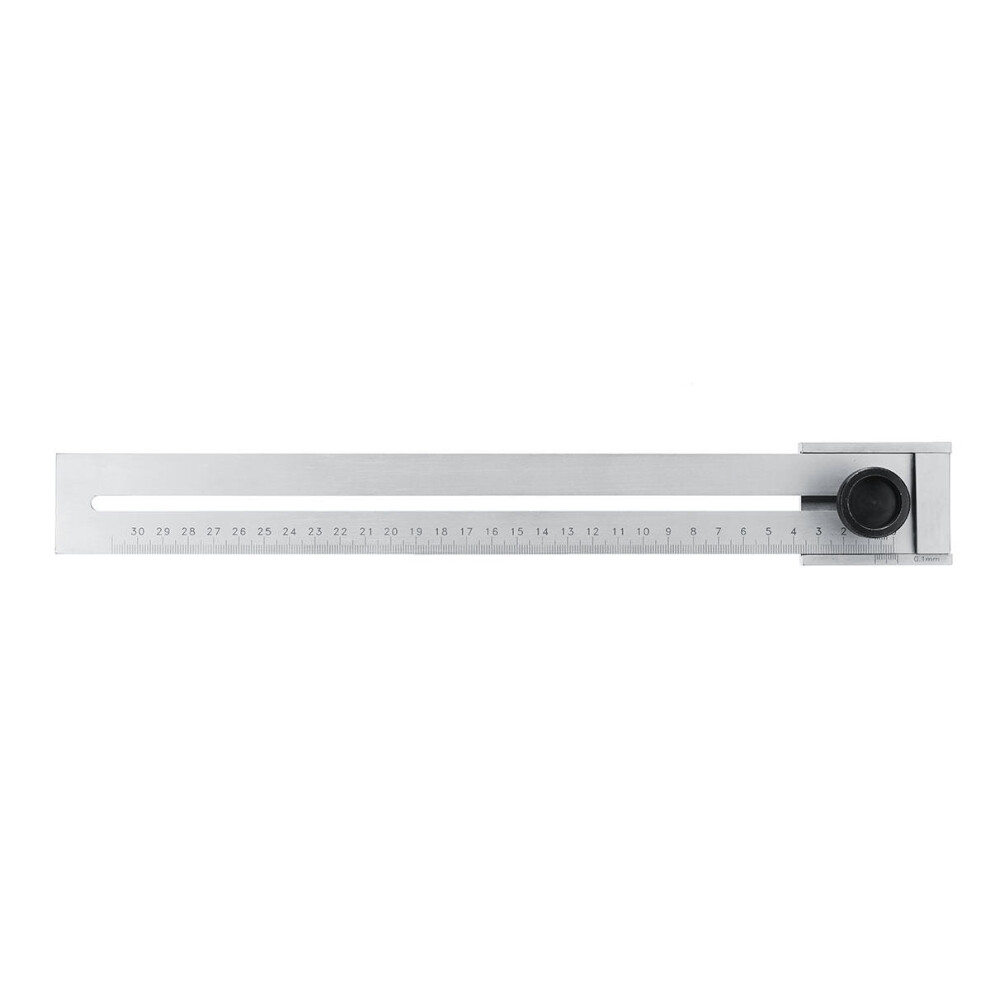 Carbon Steel 0.1Mm Precision Parallel Ruler Marker Marking Gauge Line Ruler 300Mm 6901722552515