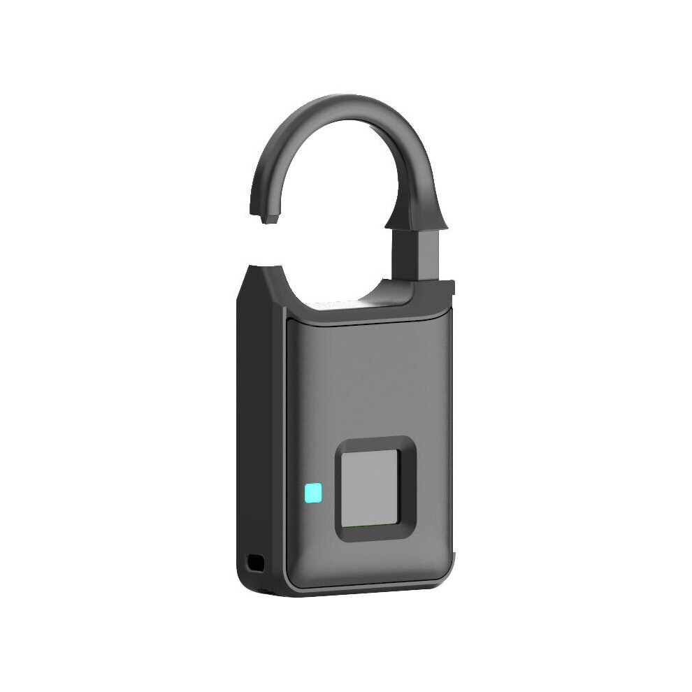 P5 Smart Fingerprint Padlock Security Lock Touch Anti-Theft Usb Charge For Backpack Suitcase Handbag Luggage 4151093600717