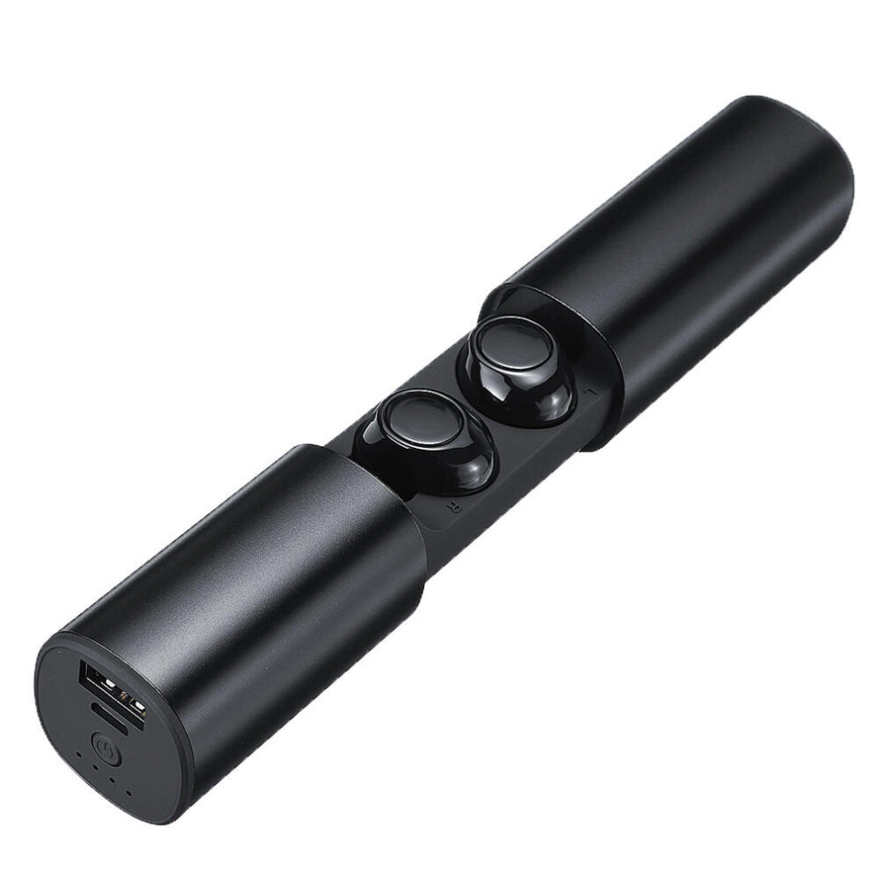 Wireless Bluetooth Headphone Earphone Earbuds Headset For Tablet Cellphone Black 840079129192