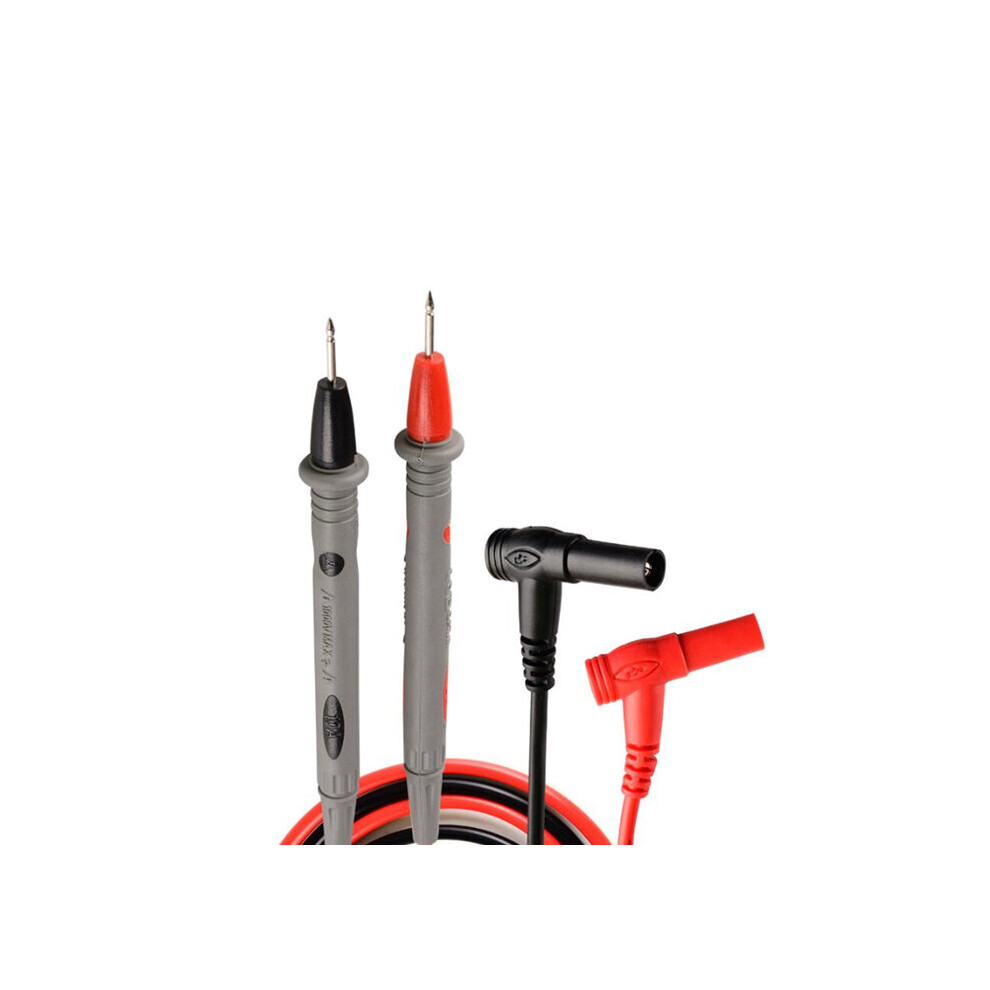 3 Pcs 10A 1000V Silicon Rubber Wire Retardant Gilded Sharp Needle Probe Digital Multimeter Test Lead 6901722552539