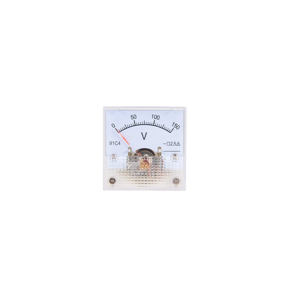 2Pcs Dc Voltmeter 91C4 Analog Panel Volt Voltage Meter Voltmeter Gauge 840079351975