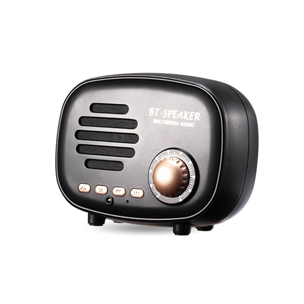 Mini Speakers bluetooth Portable Wireless bluetooth Speaker Subwoofer Soundbar For Xiaomi for iPhone Laptop Handsfree With Fm Radio BLACK-image-OPC-P79C6TZ-NEW