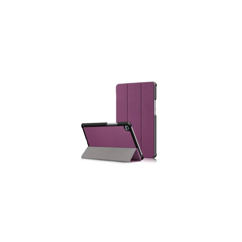 Tri Fold Case Cover For 8.4 Inch Huawei Mediapad M6 Tablet Purple 7082497831926