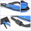 EDC Multi-function Key Ring Buckle Portable Key Ring Mountaineering Survival Gadget WHITE COLOR 3